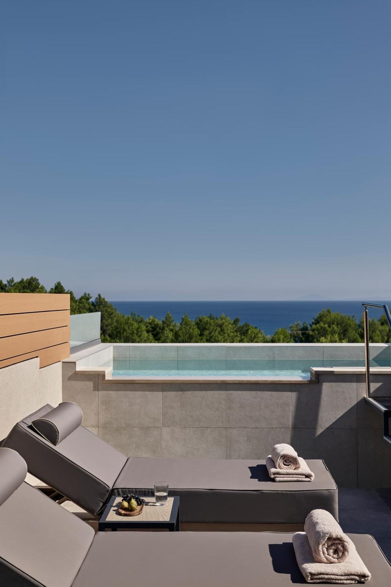 Celestial All Suites Afrato Buitenkant foto